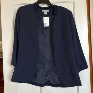 Navy suit jacket